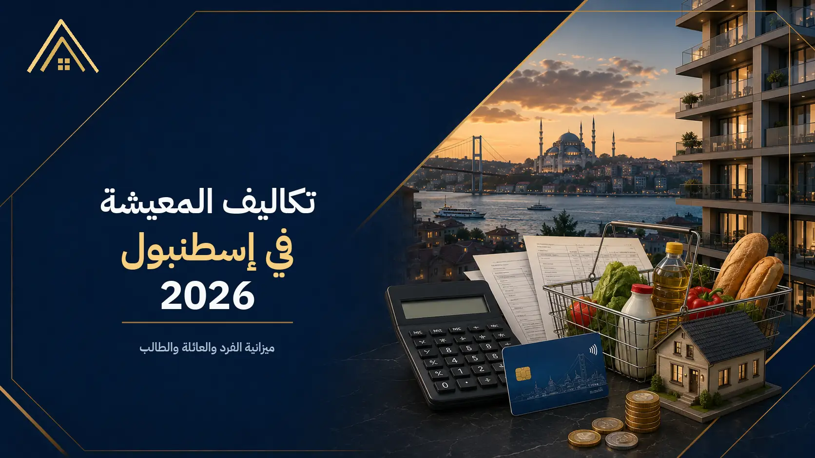 تكاليف المعيشة في إسطنبول 2026 للعائلات والمقيمين: كم تحتاج شهريًا؟