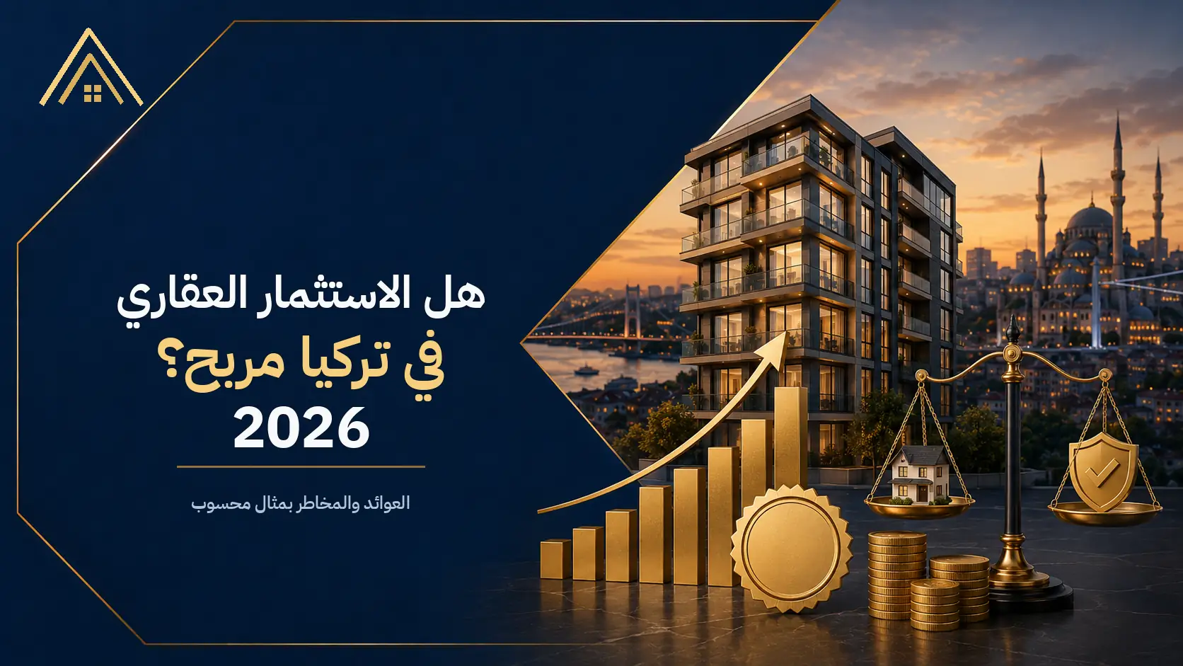 الاستثمار العقاري في تركيا 2026: الفرص والعوائد والمخاطر — قرار بأرقام